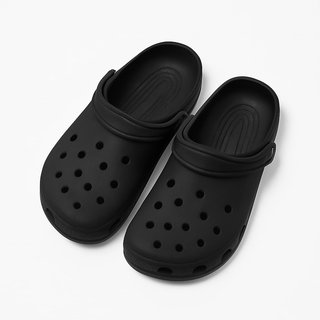 Black Crocs
